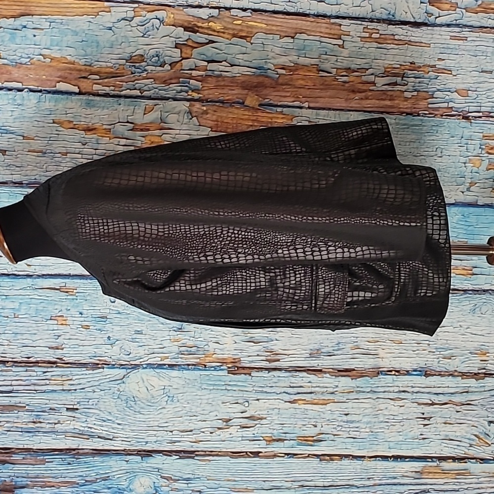 Susan Graver faux Python jacket - Picture 6 of 9